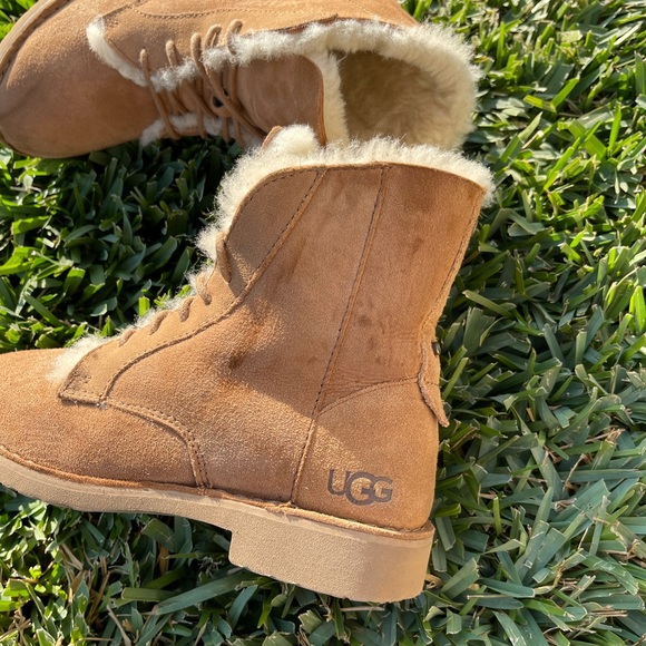 UGG🍁🍂Quincy Chestnut winter boots 6 - Picture 15 of 16